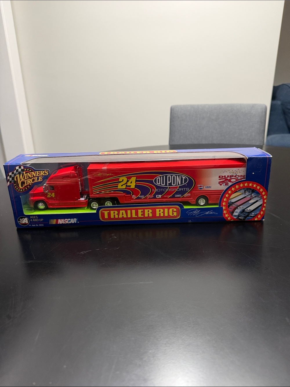 DuPont #24 Red Trailer Rig Toy Truck by Winners Circle